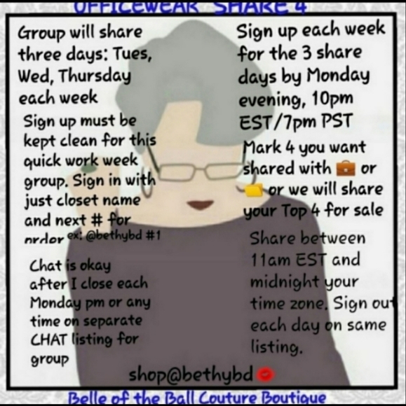 Q&Aโฌ๏ธ๐๐ผSignUp OPEN at top closet โฌ๏ธ๐โฌ๏ธ๐โฌ๏ธ๐ - Picture 4 of 13